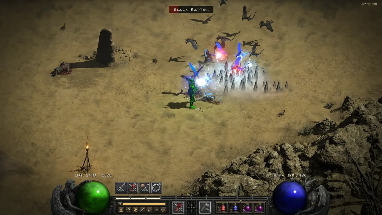 Tectonic Slam gameplay in D2R Reimagined